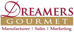 Dreamers Gourmet Logo with tag line
